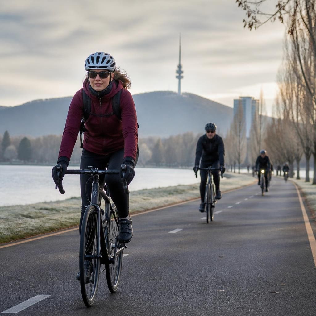 Winter cyclists keep rolling in Canberra despite colder weather - Modern Marks Business Consultants